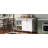 Kitchen Island with Foldable Counter Top,Kitchen Storage Cart with Slide-Out Shelf, Towel Rack and Drawer, Rolling Kitchen Cart on Wheels, for Kitchen, Living Room,Dining Room-1370215151