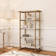 Camila 55.51" H x 30" W Metal Etagere Bookcase