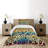 Polyester Abstract Coverlet-96103820
