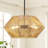 5 - Light Dimmable Bohemian Hand-Woven Rattan Drum Chandelier for Kitchen Island Living Room-1631299898