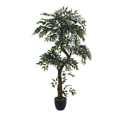 165cm Faux Eucalyptus Tree in Freestanding