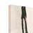 "Bold Abstraction I"  Abstract Black&White Art on Gold Shagreen Wrapped Canvas Wall Art
