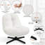 Nucla Swivel Metal Outdoor Lounge Chair