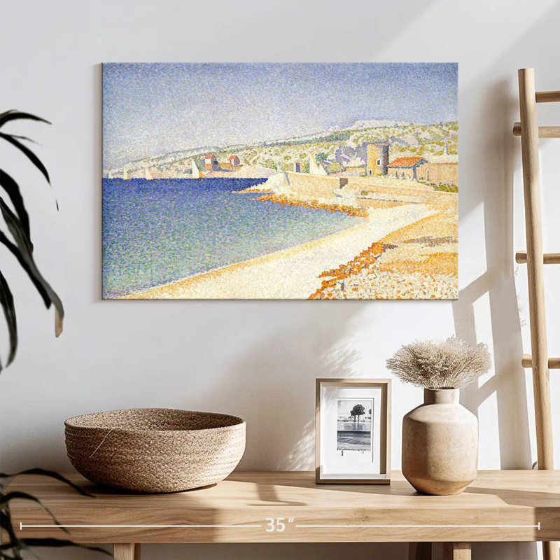 Gillard The Jetty At Cassis Opus 198, H 16 po x l 24 po
