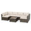 6-person Outdoor Seating Group With Cushions-1369309935