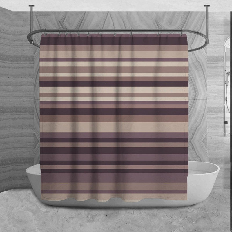Rideau de douche Zanijah, H 73 po x l 70 po