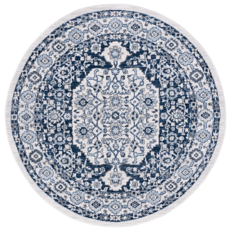 Toscana Performance Oriental Rug, Round 6'7"