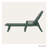 POLYWOOD Nautical Chaise with Arms-543207