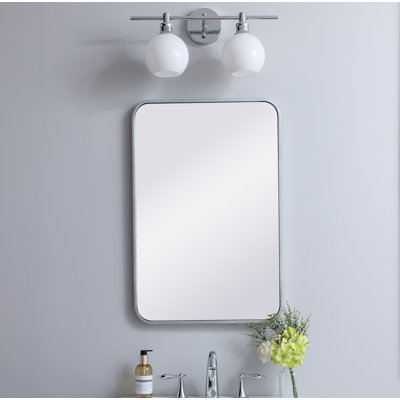 Sabine Metal Rounded Rectangle Wall Mirror