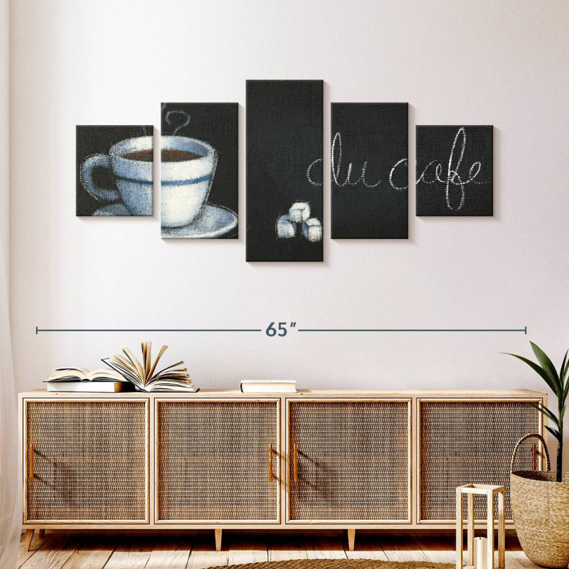 Chalkboard Menu Cafe, 24" H x 55" W
