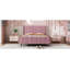 Lit, lit plateforme tapissier, velours