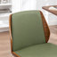 Chaise de bureau rembourrée en similicuir Bryonie-340057853