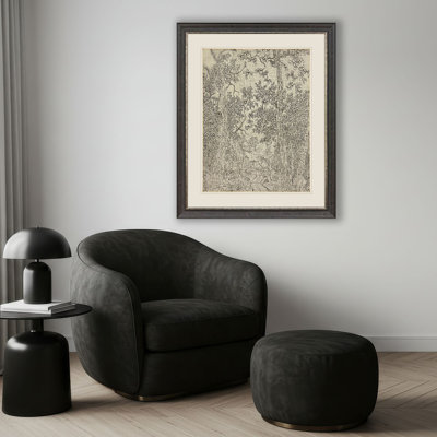 Wooded Landscape Framed Art