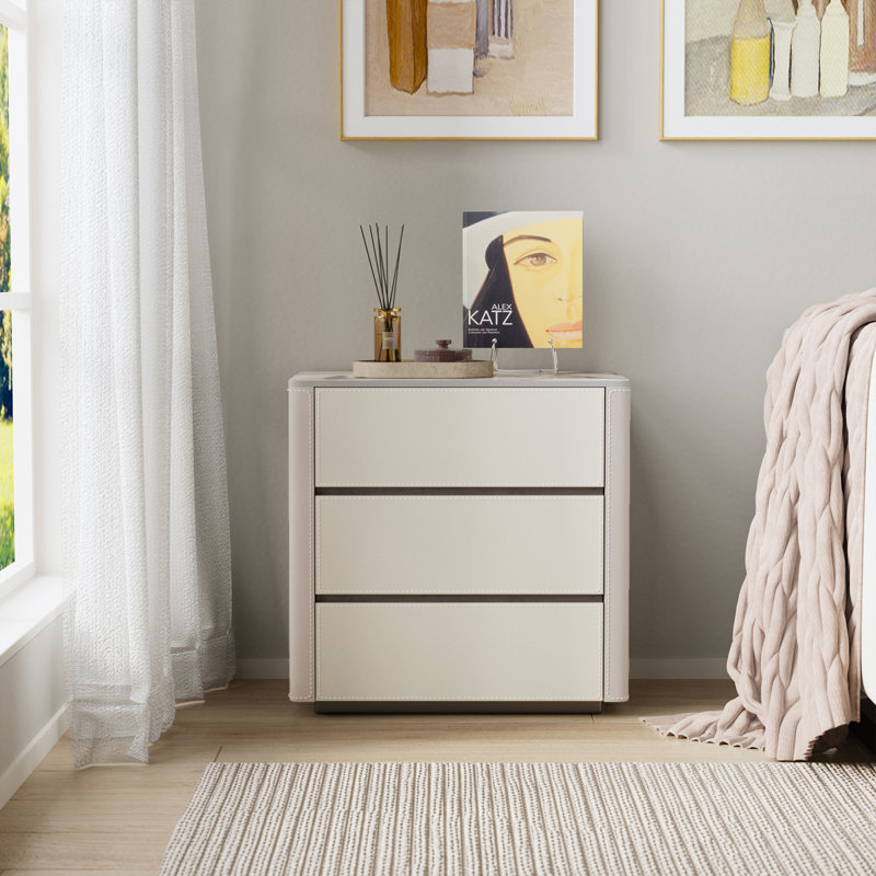 Nightstands, White/Gray