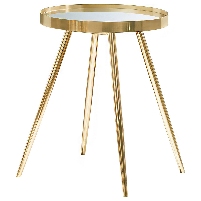 Table de bout avec plateau Westerham, Doré