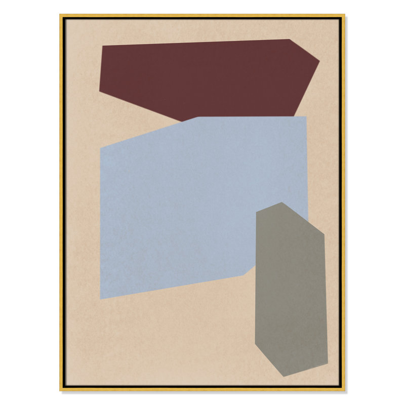 Spirited Flight Print by Marcus Prime, 31.5'' W x 41.5'' H, Gold Floater