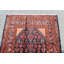 Tapis bleu marine / orange / corail 5 po x 7 po