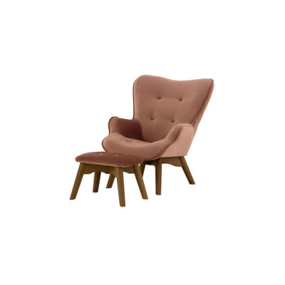 Batson Children's Armchair With Footstool