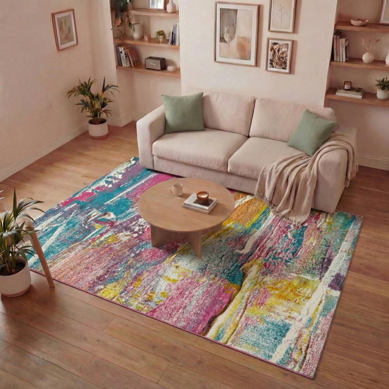 Abstract Area Rug, Rectangular 240 x 330cm