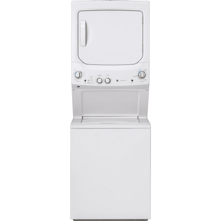 GE Appliances 2.3 Cubic Feet Top Load Washer and 4.4 Cubic Feet Gas Dryer