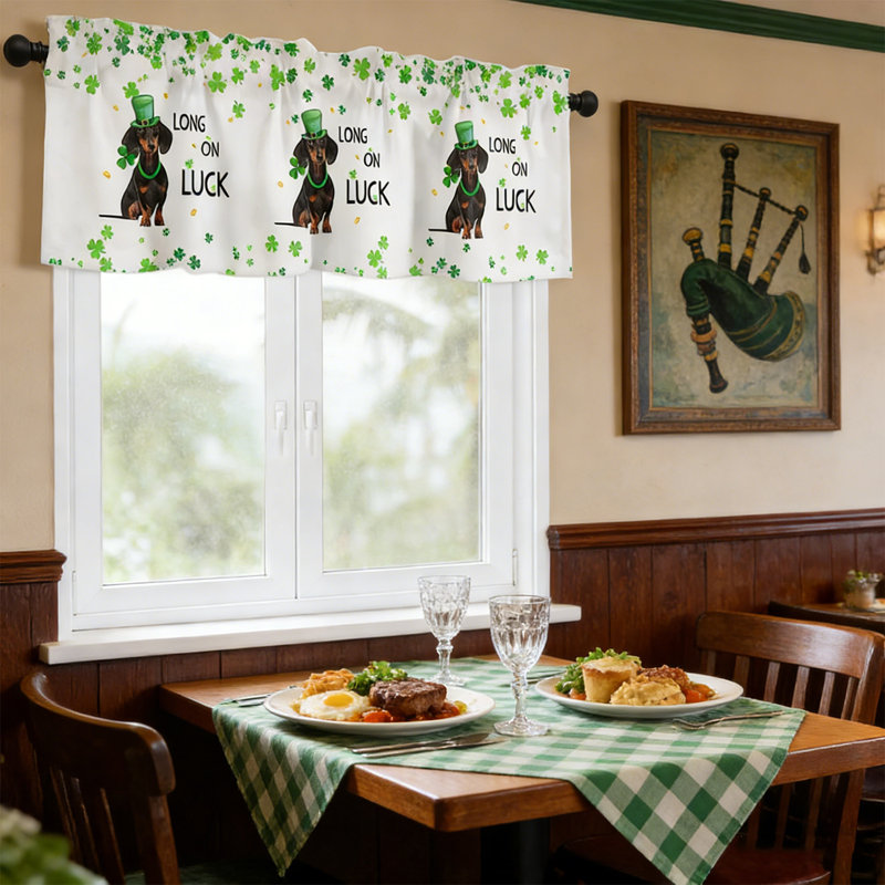 Rideaux de cuisine St.Patrick's Day