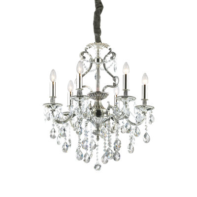 6 - Light Candle Style Chandelier