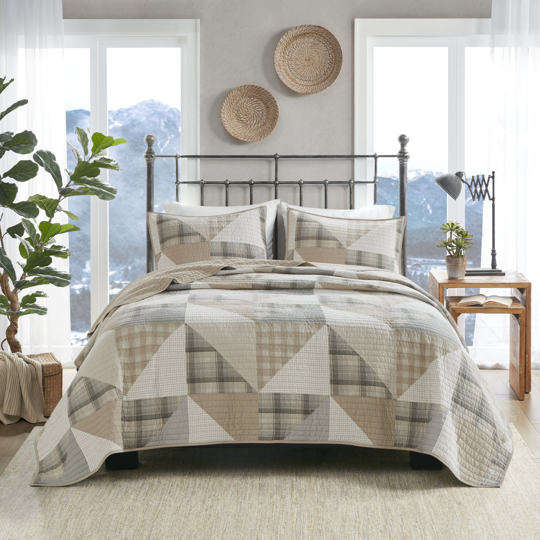 Woolrich Olsen 3 Piece Oversized Cotton Quilt Set Woolrich 