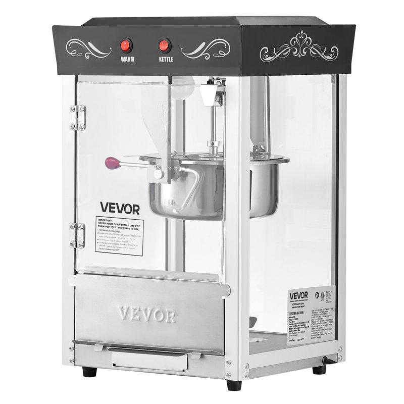Bouilloire Popcorn Popper, Noir