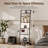 Blanket Ladder with Shelf