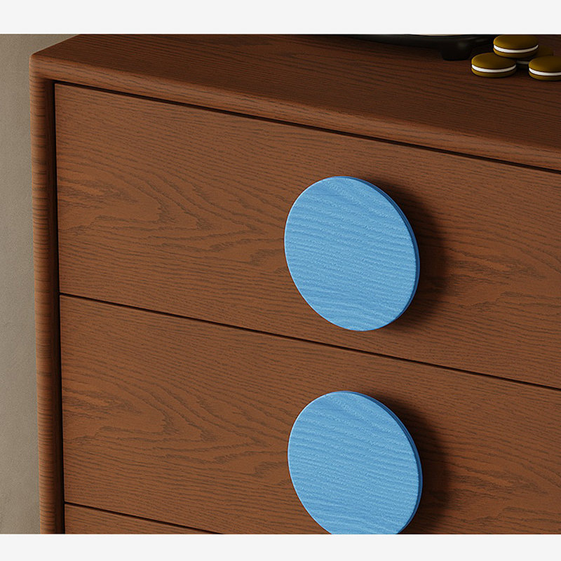 Armoire à tiroirs de style français rétro, H 33,46 po x l 47,24 po x P 15,75 po