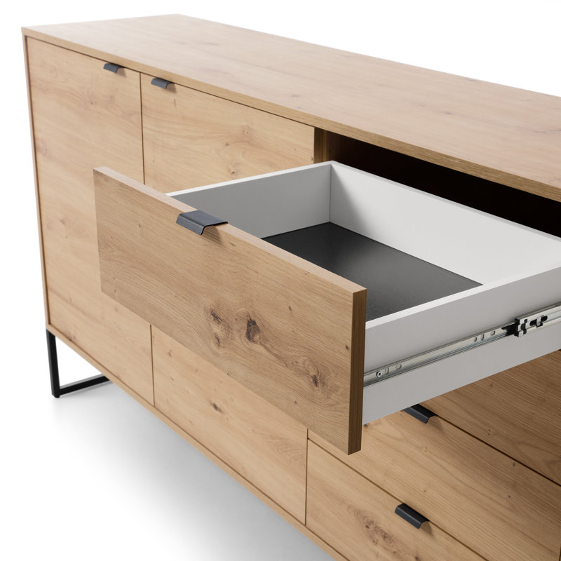 Acushnet 153cm W 4 - Drawer Chest of Drawers