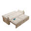 Canapé-lit multifonctionnel 2-en-1 pour petits espaces, P 73,2 po x l 32,2 po x H 36,6 po, P 63 po x l 70,86 po x H 36,2 po-2031801785
