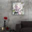 «Twilight Peony» par Albena Hristova, art mural en verre acrylique-2077502129