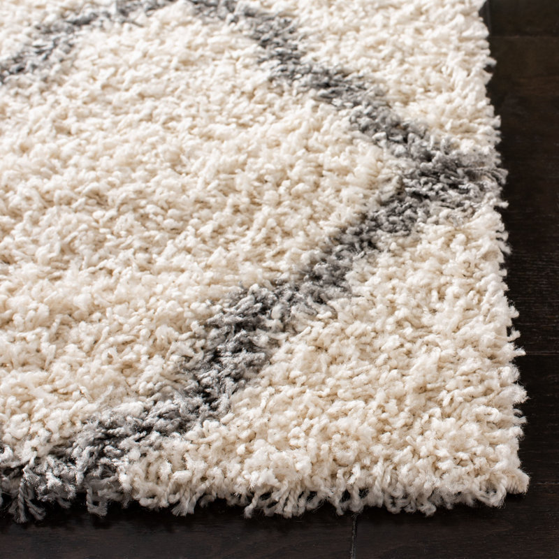 Tapis à poils longs Sgd-Dallas, Rectangle 6 pi x 9 pi