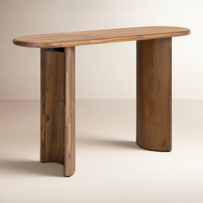 Paden 51'' W Solid Wood Console Table
