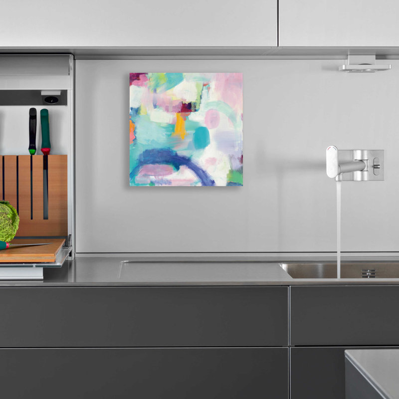 "Procès et Airy Bright" par Mary Urban, H 12 po x l 12 po x P 0,13 po