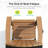 HDPE Folding Adirondack Chair with 3-Position Adjustable Back and Cup Holder, All-Weather Heavy Duty Outdoor Furniture Set for Backyard and Pool-813515826