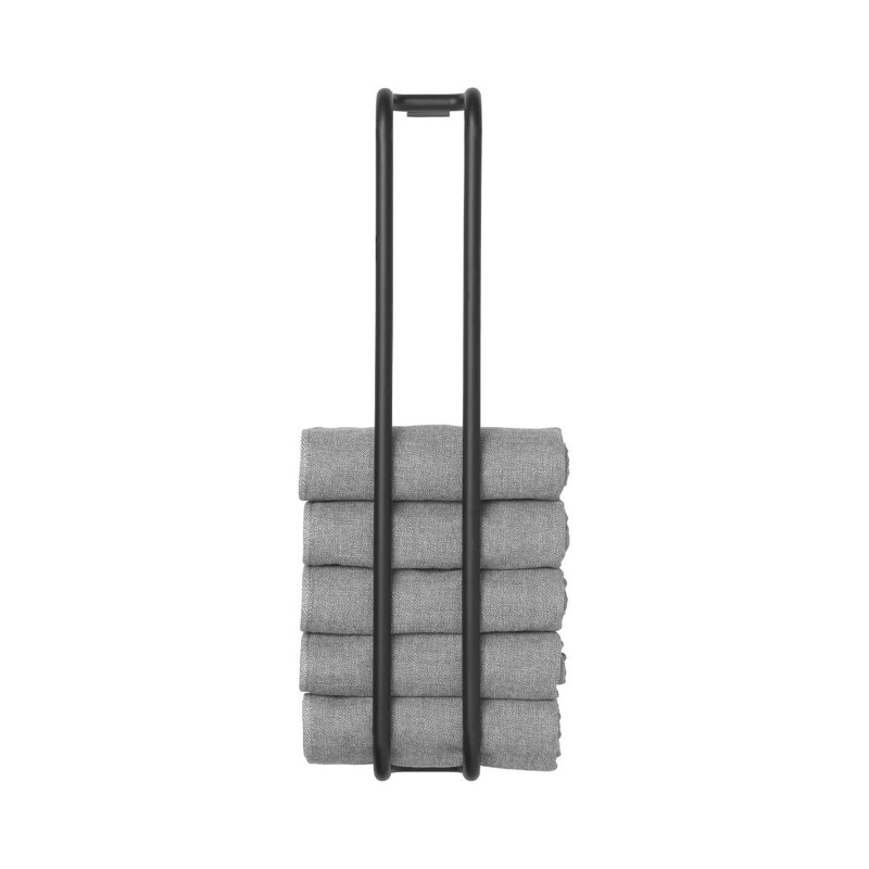 Barre à serviettes murale 2,8 "Modo, Noir