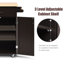 Bouzov 82 cm W Kitchen Island with-1389724952