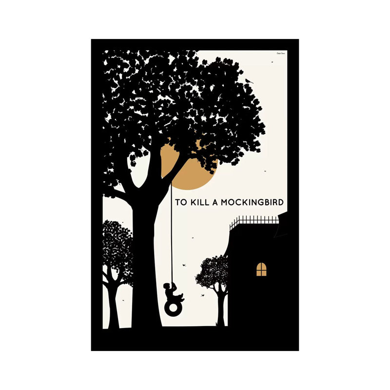 To Kill a Mockingbird par Claudia Varosio, impression sur toile tendue, H 12 po x l 8 po x P 0,75 po