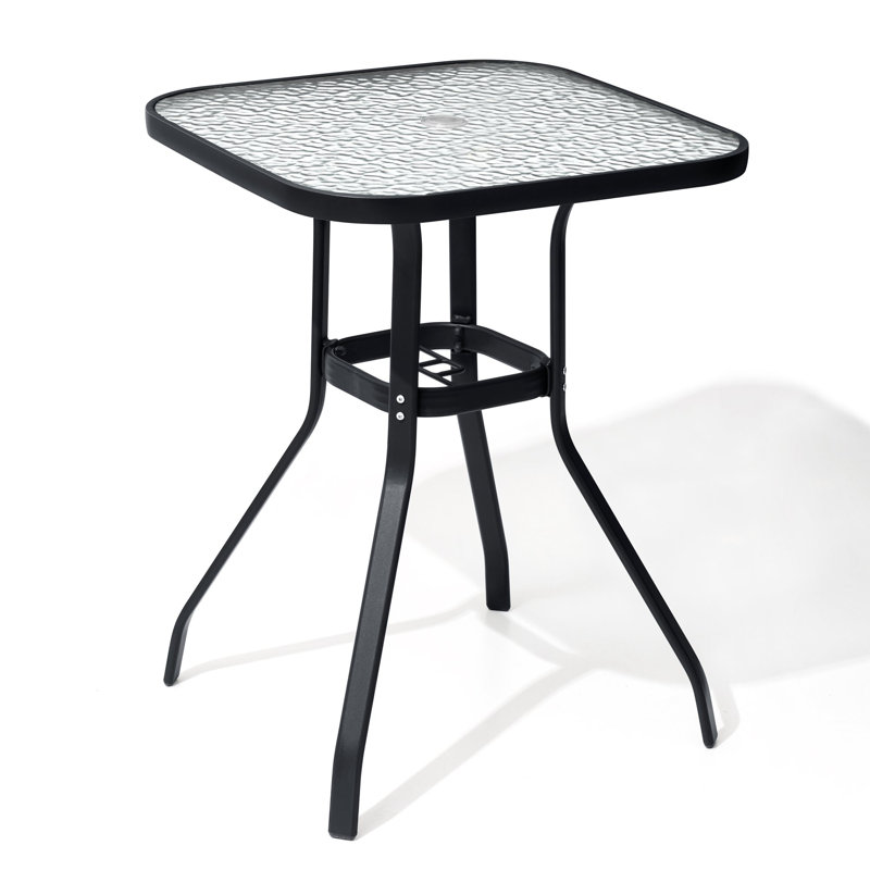 Victorina Bistro Table, Black