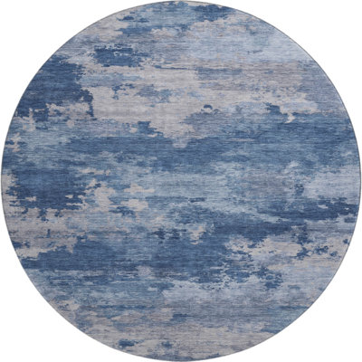 Premium Machine Washable Mayfield AMF2075 Abstract Rug
