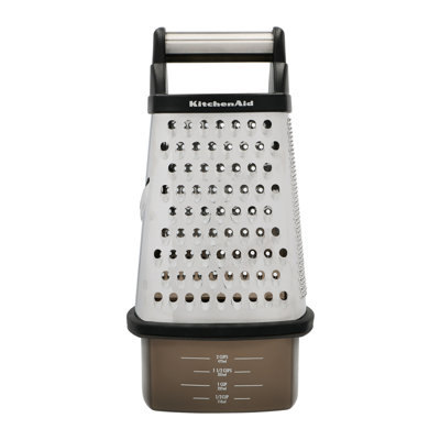 Universal Box Grater with Measuring Cups