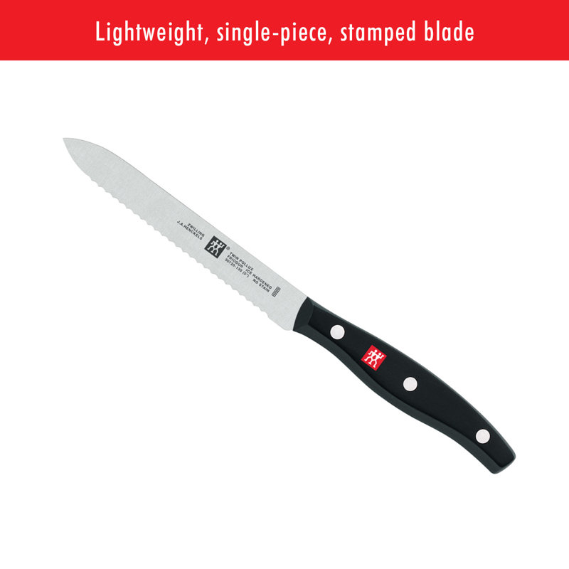 Zwilling Twin Signature 5.12-inch Serrated Utility Knife