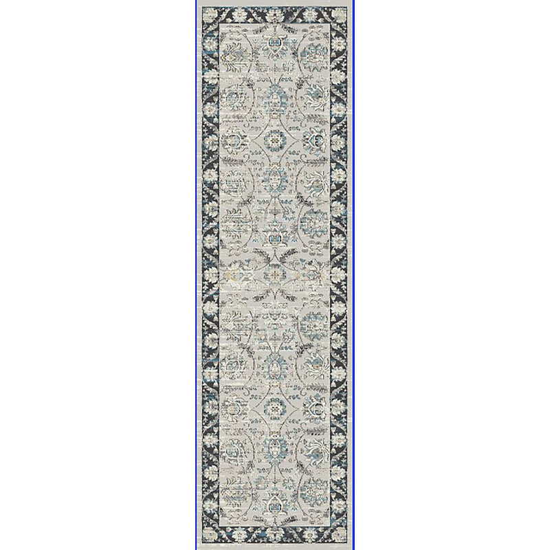 Tapis zone gris clair Whorton, Tapis de couloir : 2 pi 2 po x 7 pi 7 po