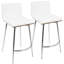 Tabouret de comptoir pivotant 24,5 po Middlebrook-456181861