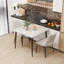Annagh Stone Top Metal Base Dining Table-492560532-492564329