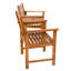 Solid Wood Acacia Outdoor Bench