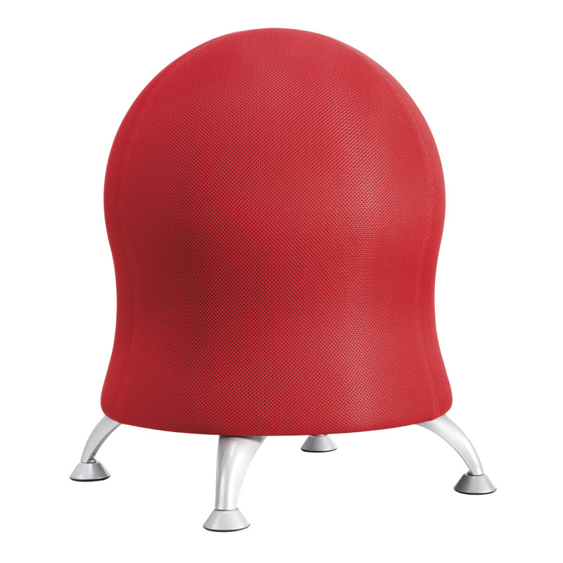 Zenergy Ball Chair, Crimson, White