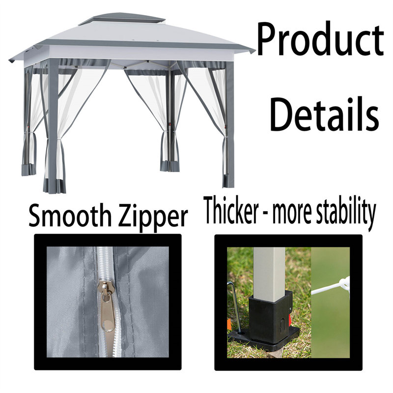 Outdoor Gazebo For Garden/patio, White